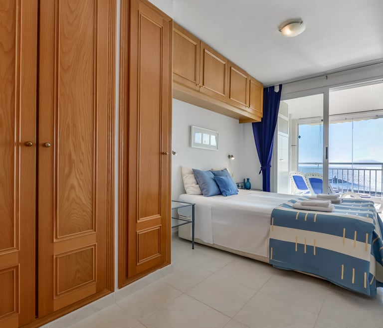 NAUTICO, Apartment for rent in Calpe for 4 pax with swimming pool and private parking in Calpe / Calp - Bedroom