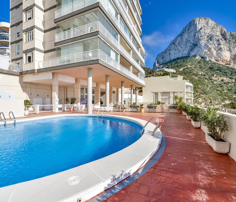 NAUTICO, Apartment for rent in Calpe for 4 pax with swimming pool and private parking in Calpe / Calp - Front