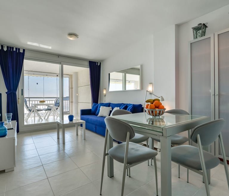NAUTICO, Apartment for rent in Calpe for 4 pax with swimming pool and private parking in Calpe / Calp - Dinning room