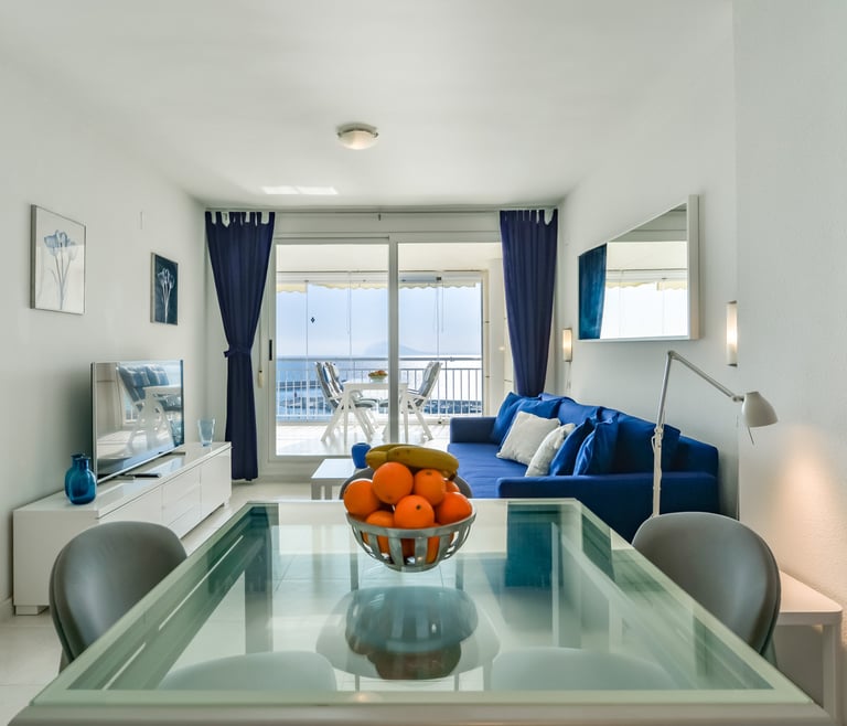 NAUTICO, Apartment for rent in Calpe for 4 pax with swimming pool and private parking in Calpe / Calp - Dinning room