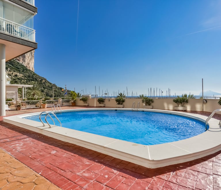 NAUTICO, Apartment for rent in Calpe for 4 pax with swimming pool and private parking in Calpe / Calp - Swimming pool