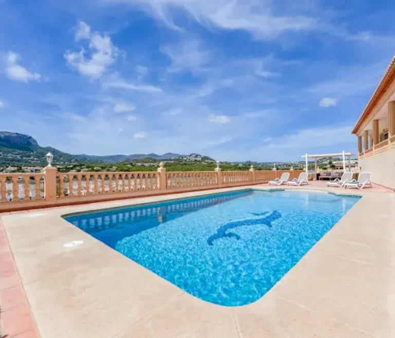 Villa for rent in Calpe BELLISSIMA 14 pax and private pool in Calpe / Calp
