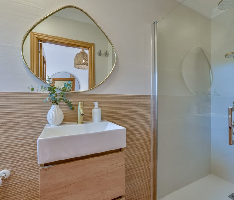 Alquiler de villa en Calpe BELLISSIMA 14 pax y piscina privada en Calpe - Baño