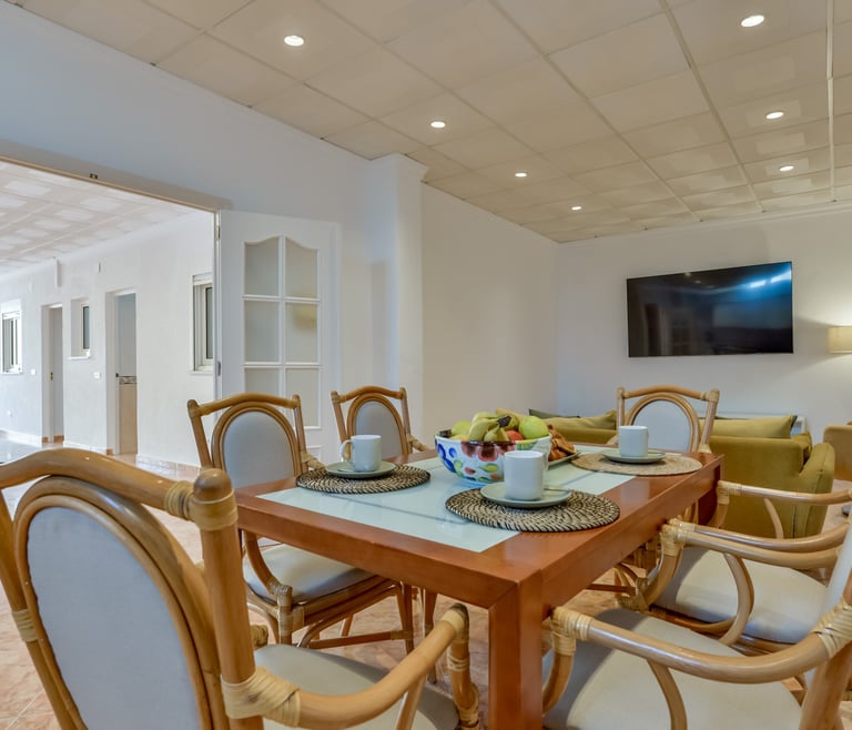 Alquiler de villa en Calpe BELLISSIMA 14 pax y piscina privada en Calpe - Salón