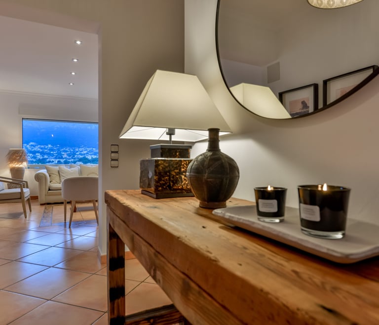 Alquiler de villa en Calpe BELLISSIMA 14 pax y piscina privada en Calpe - Salón