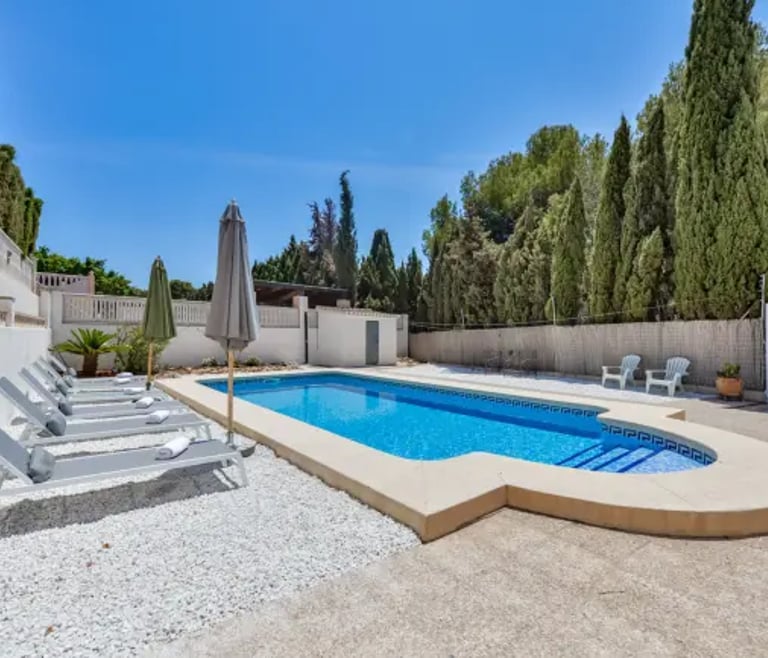 Villa te huur in Calpe, LUZ en Calpe