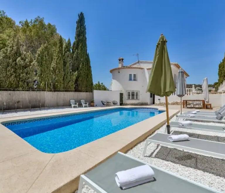 Villa te huur in Calpe, LUZ en Calpe