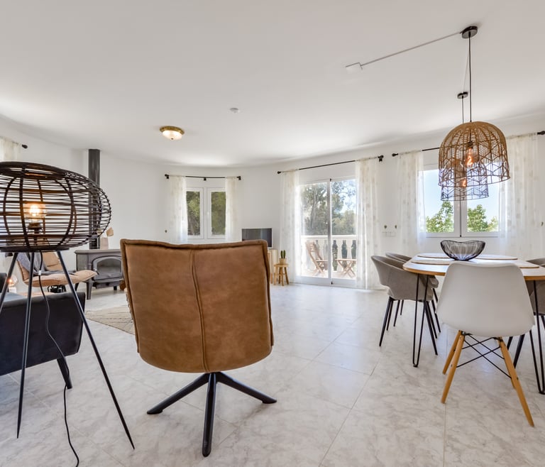 Alquiler de villa en Calpe, LUZ en Calpe - Salón
