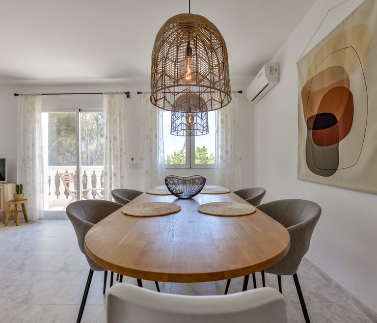 Alquiler de villa en Calpe, LUZ en Calpe - Salón