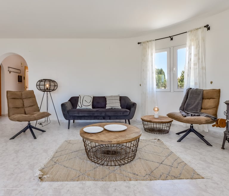 Alquiler de villa en Calpe, LUZ en Calpe - Salón