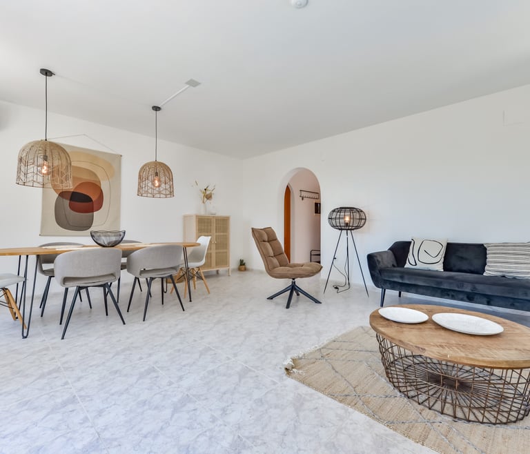 Alquiler de villa en Calpe, LUZ en Calpe - Salón