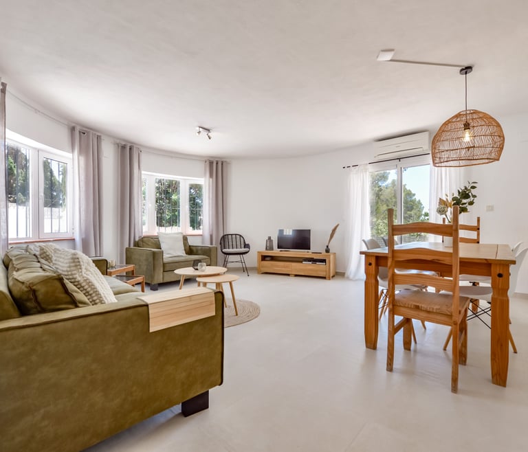 Alquiler de villa en Calpe, LUZ en Calpe - Salón