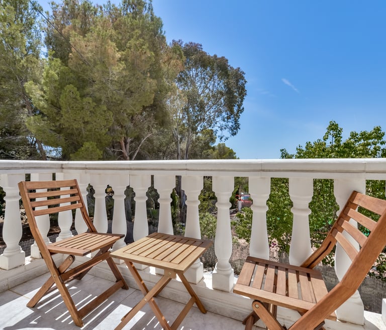 Alquiler de villa en Calpe, LUZ en Calpe - Terraza