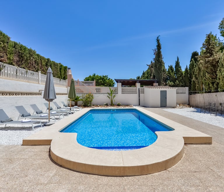 Alquiler de villa en Calpe, LUZ en Calpe - Piscina