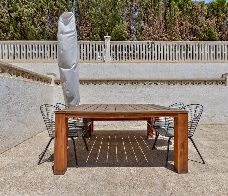 Alquiler de villa en Calpe, LUZ en Calpe - Terraza