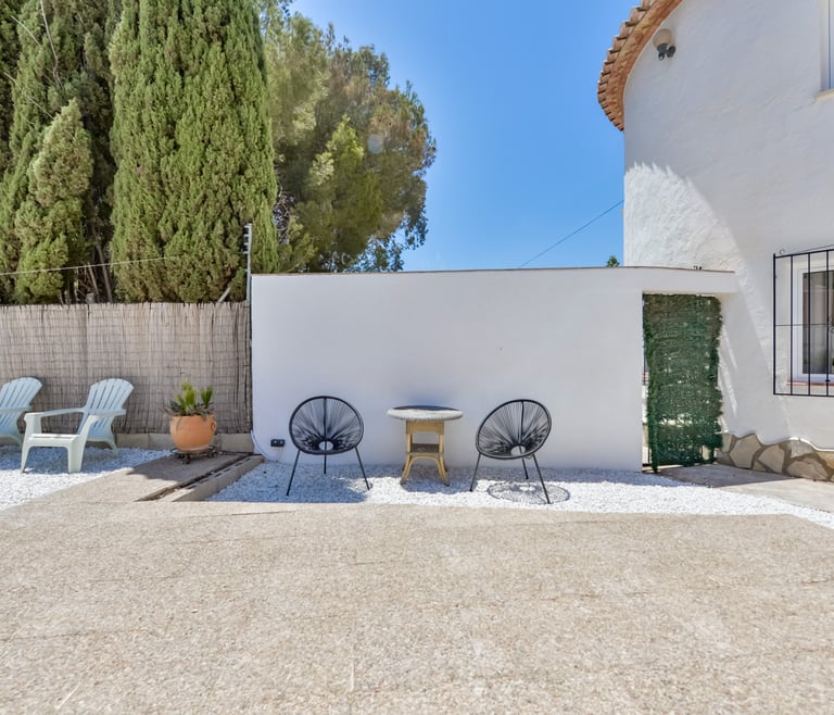 Alquiler de villa en Calpe, LUZ en Calpe - Terraza