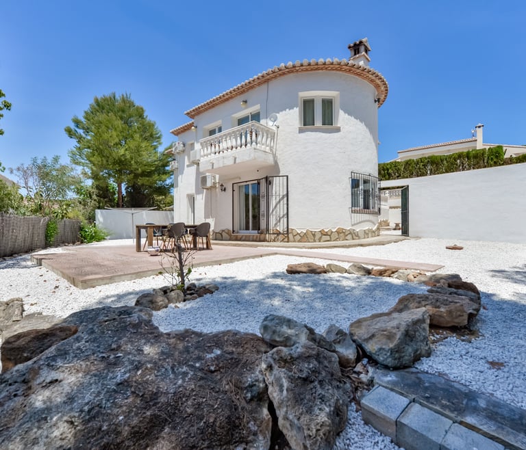 Alquiler de villa en Calpe, LUZ en Calpe - Terraza