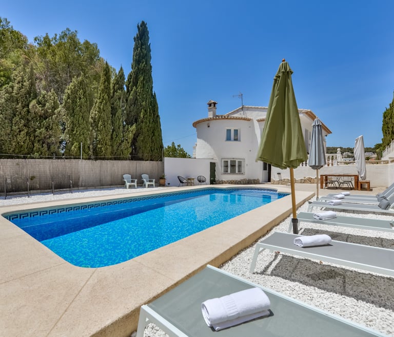Alquiler de villa en Calpe, LUZ en Calpe - Piscina