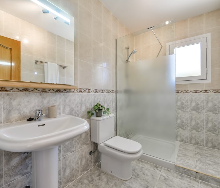Alquiler de villa en Calpe, LUZ en Calpe - Baño
