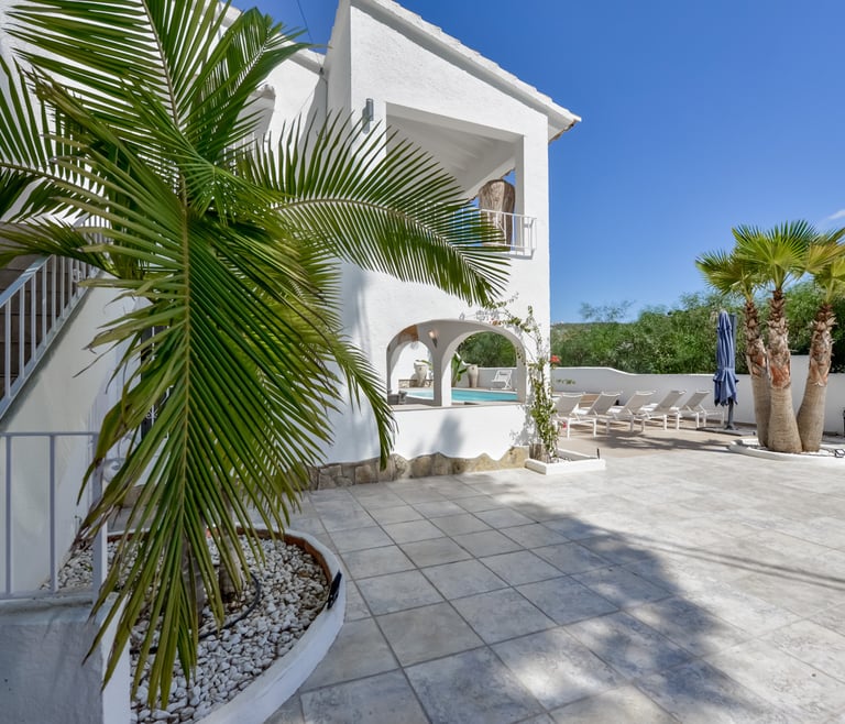 Villa à louer à Moraira, FLORIDA. à Moraira - Extérieur
