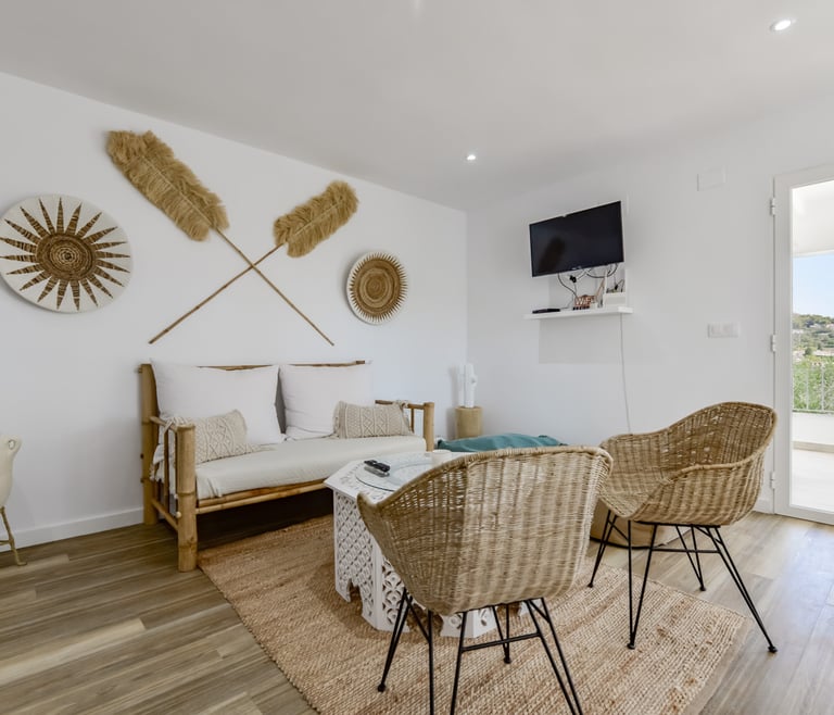 Villa à louer à Moraira, FLORIDA. à Moraira - Salon