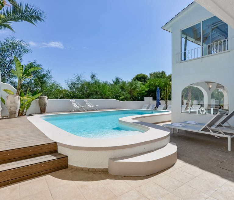 Villa à louer à Moraira, FLORIDA. à Moraira - Piscine