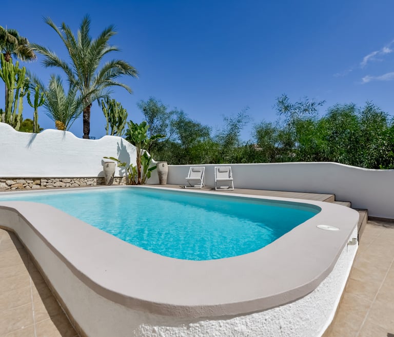 Villa à louer à Moraira, FLORIDA. à Moraira - Piscine