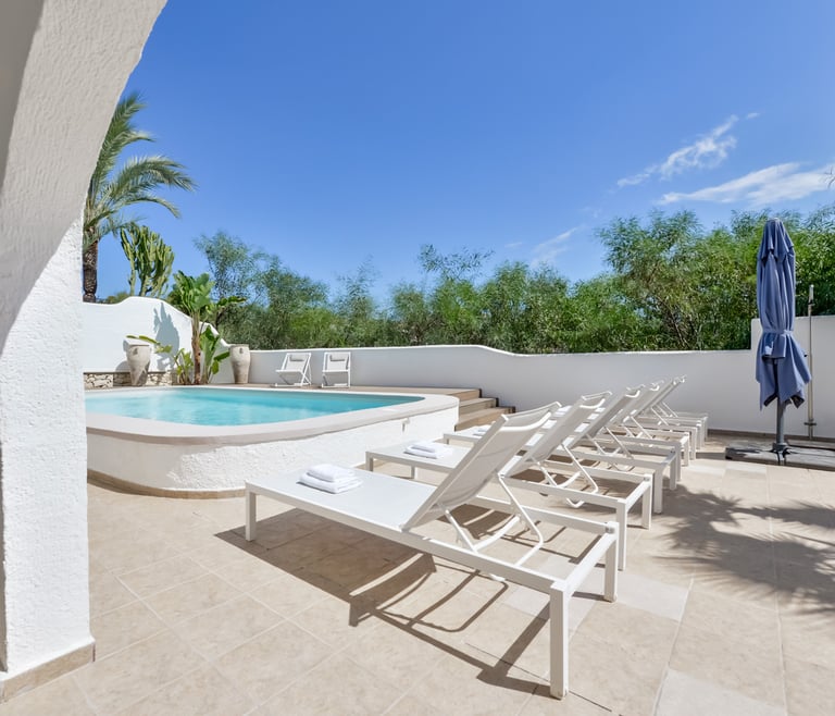 Villa à louer à Moraira, FLORIDA. à Moraira - Piscine