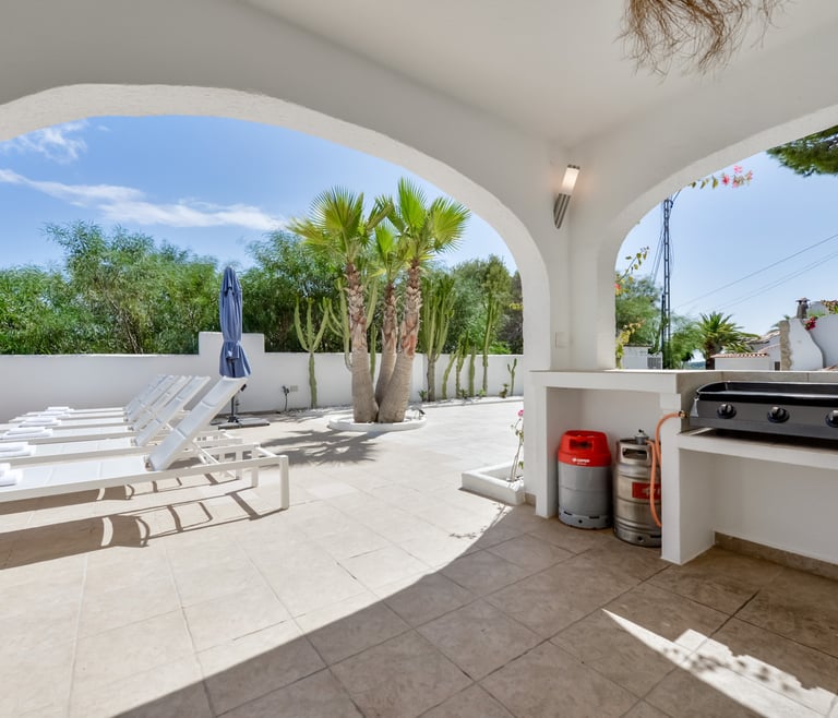 Villa à louer à Moraira, FLORIDA. à Moraira - Terrasse