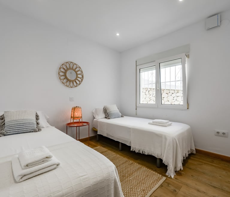 Villa à louer à Moraira, FLORIDA. à Moraira - Chambres