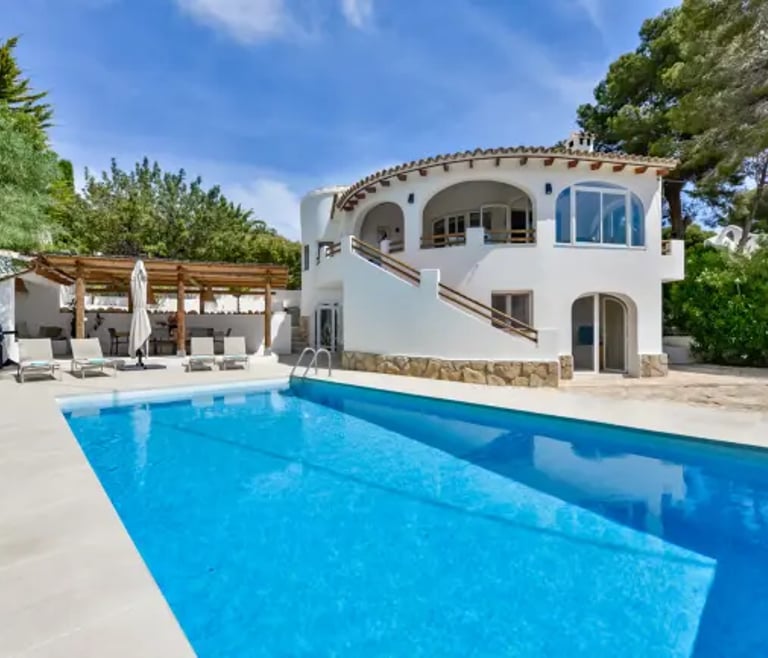 Alquiler de villa en Moraira, CASA NOVA en Moraira