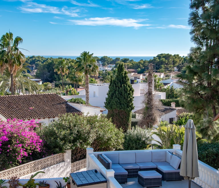Alquiler de villa en Moraira, CASA NOVA en Moraira - Vistas