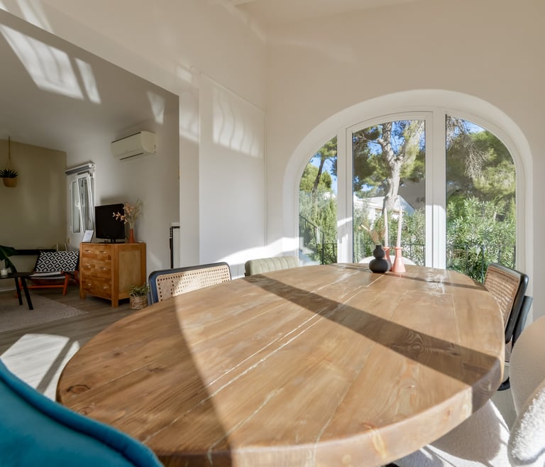 Alquiler de villa en Moraira, CASA NOVA en Moraira - Salón