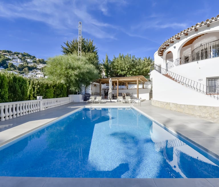 Alquiler de villa en Moraira, CASA NOVA en Moraira - Piscina