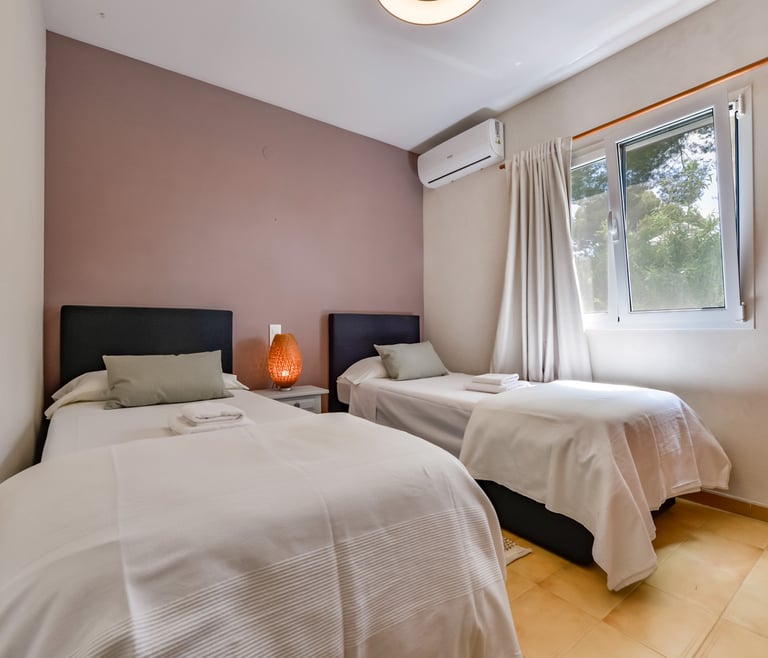 Alquiler de villa en Moraira, CASA NOVA en Moraira - Habitaciones