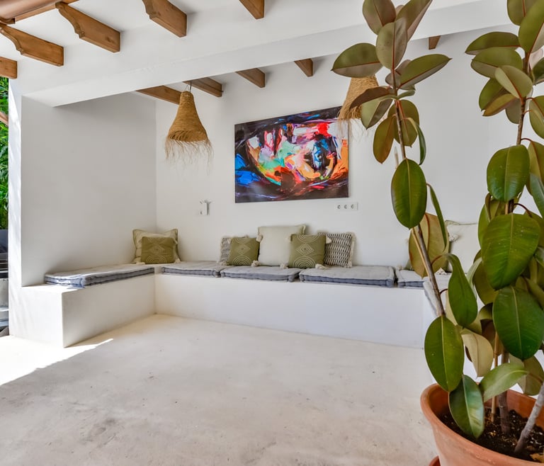 Alquiler de villa en Moraira, CASA NOVA en Moraira - Terraza