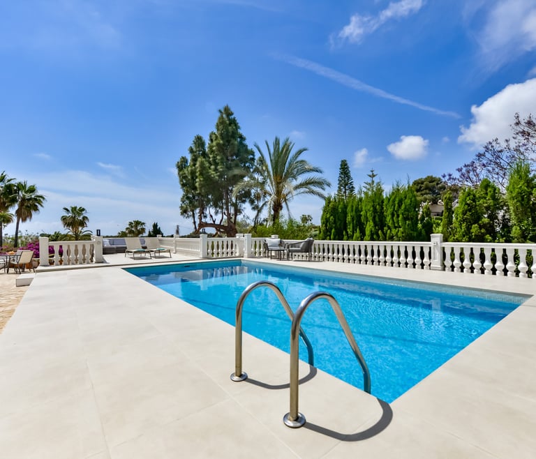 Alquiler de villa en Moraira, CASA NOVA en Moraira - Piscina