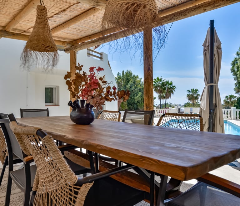 Alquiler de villa en Moraira, CASA NOVA en Moraira - Terraza