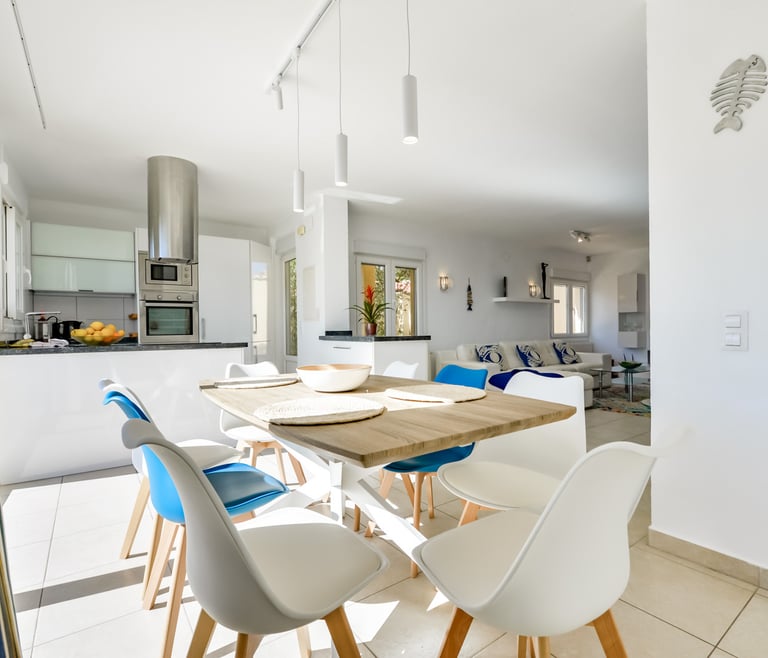 Ferienhaus in Benissa, AZUR. in Benissa - Essbereich