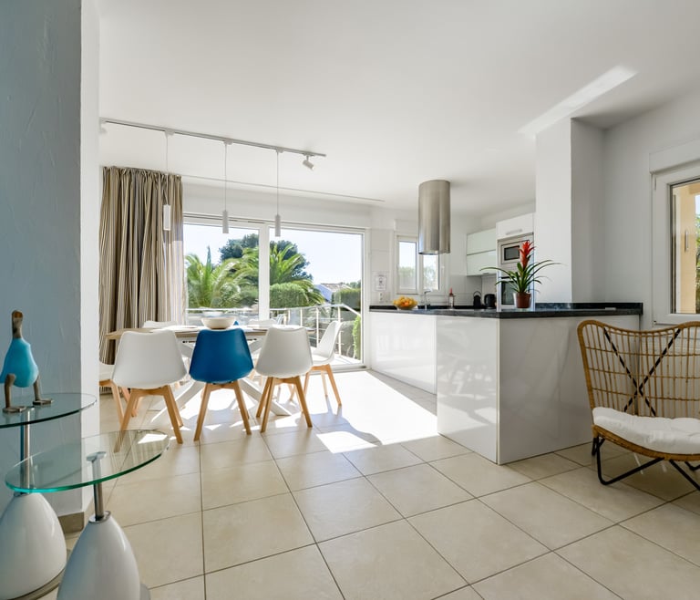 Ferienhaus in Benissa, AZUR. in Benissa - Salon