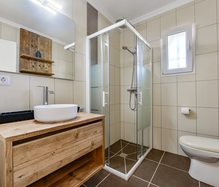 Ferienhaus in Benissa, AZUR. in Benissa - Badezimmer