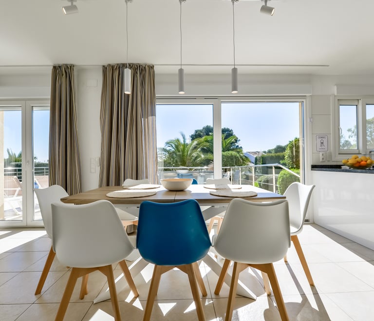 Ferienhaus in Benissa, AZUR. in Benissa - Essbereich