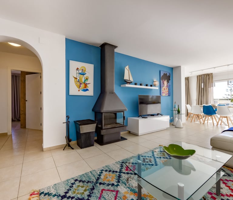 Ferienhaus in Benissa, AZUR. in Benissa - Salon