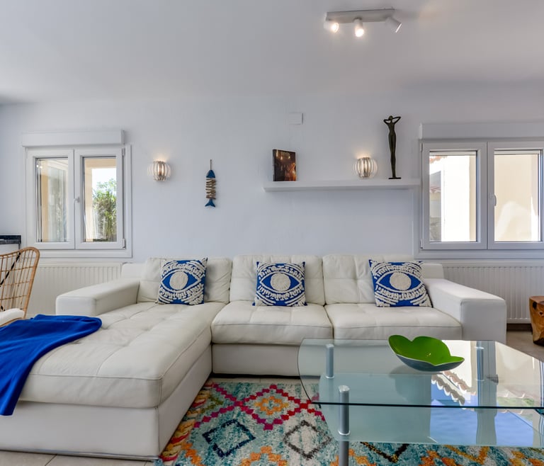 Ferienhaus in Benissa, AZUR. in Benissa - Salon