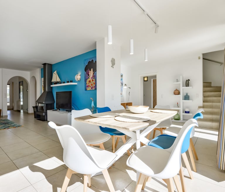 Ferienhaus in Benissa, AZUR. in Benissa - Salon
