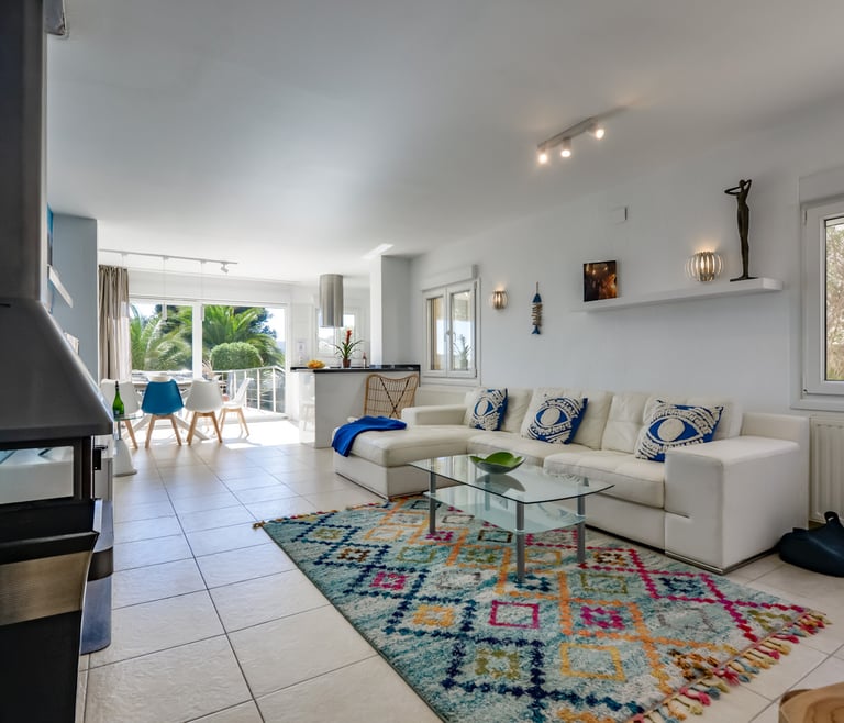 Ferienhaus in Benissa, AZUR. in Benissa - Salon