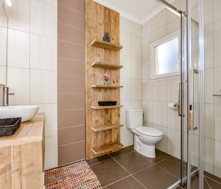 Ferienhaus in Benissa, AZUR. in Benissa - Badezimmer