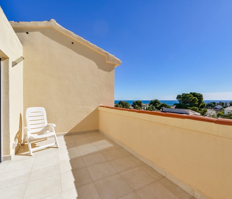 Ferienhaus in Benissa, AZUR. in Benissa - Terrasse