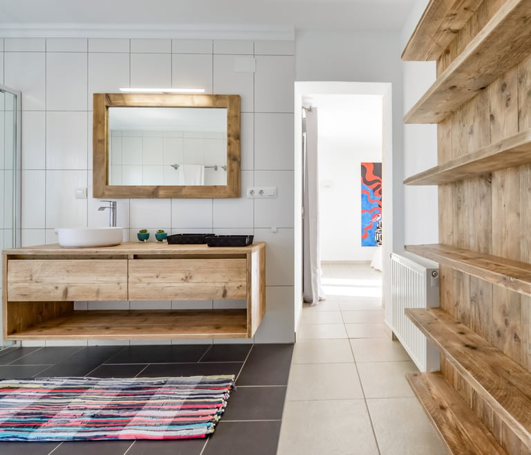 Ferienhaus in Benissa, AZUR. in Benissa - Badezimmer