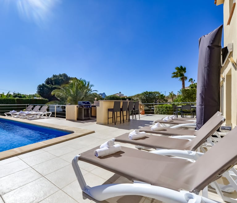 Ferienhaus in Benissa, AZUR. in Benissa - Schwimmbad